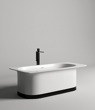 Ванна из искусственного камня Salini NINFEA 102721MF 180х80 отдельностоящая прямоугольная